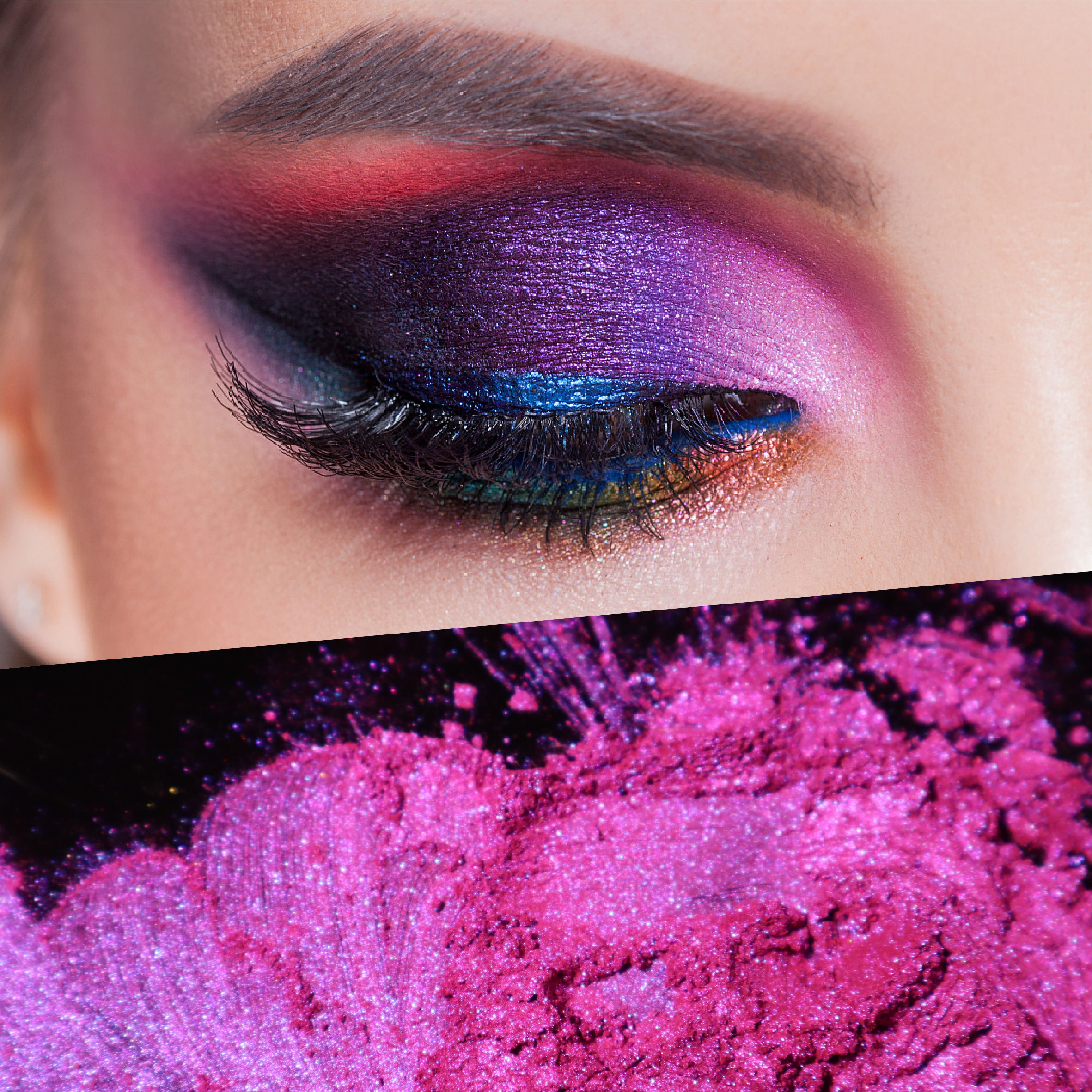 Nyt farve Pearlescent Pigment